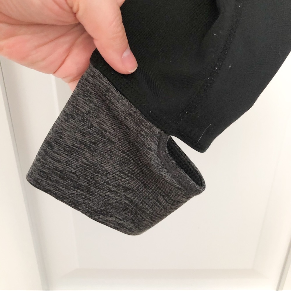 Gaiam Stirrup Leggings black & gray - Picture 4 of 5